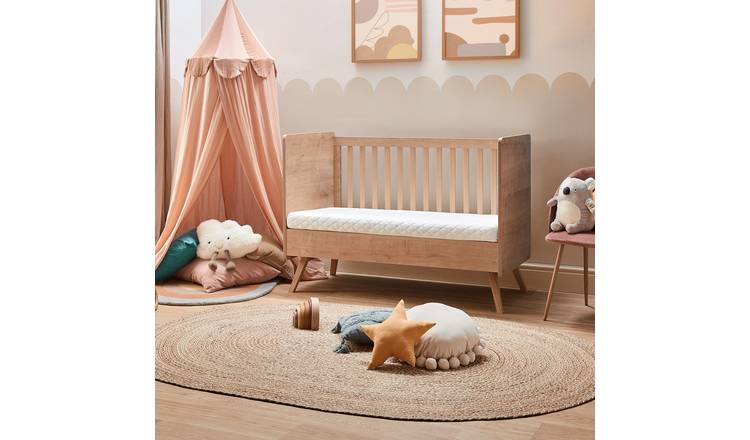 Argos baby cots with mattress best sale