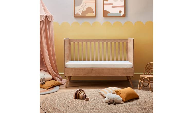 Breathable cot cheap bumper argos