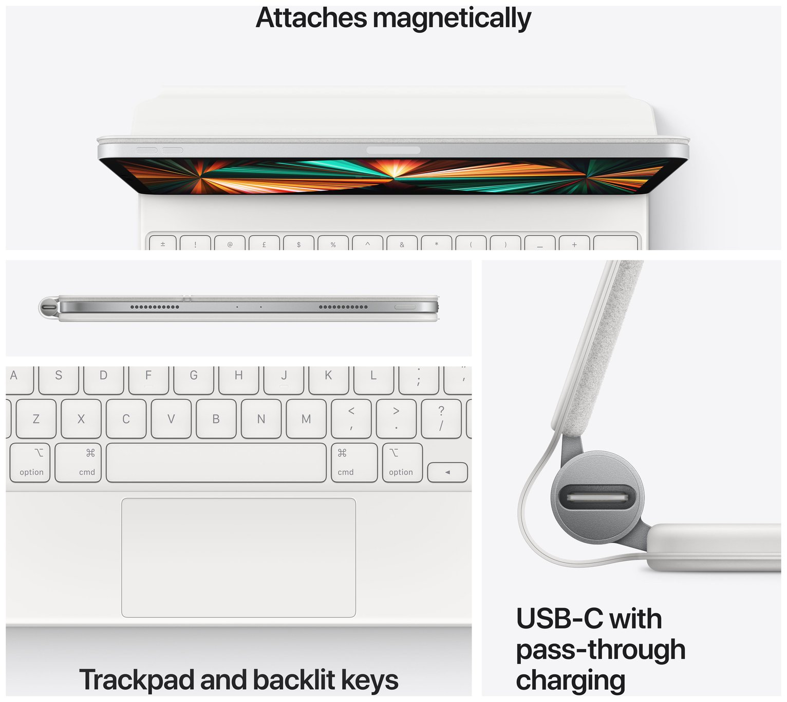 Buy Apple Magic Keyboard Folio for iPad (A16) - White | PC