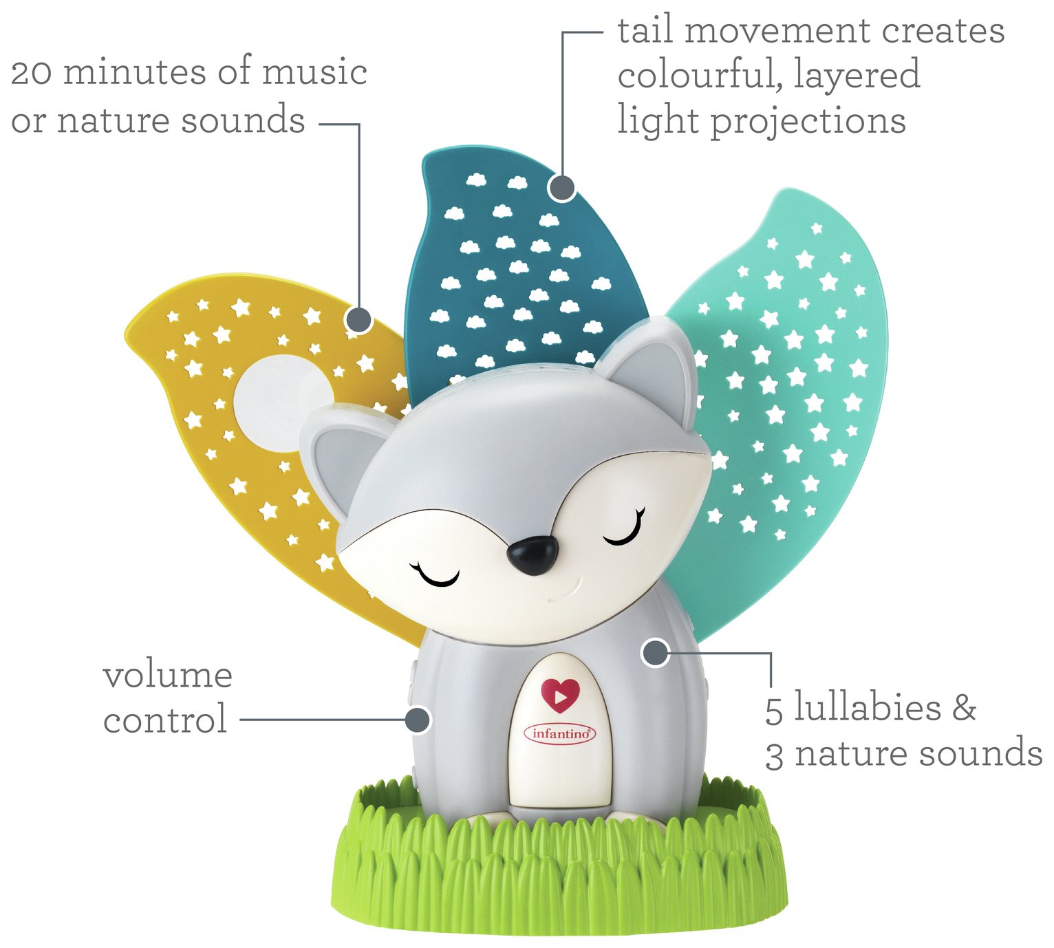 Infantino Musical Soother And Nightlight
