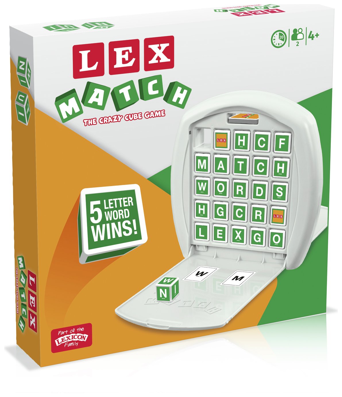 Top Trumps Lex Match Cube Game