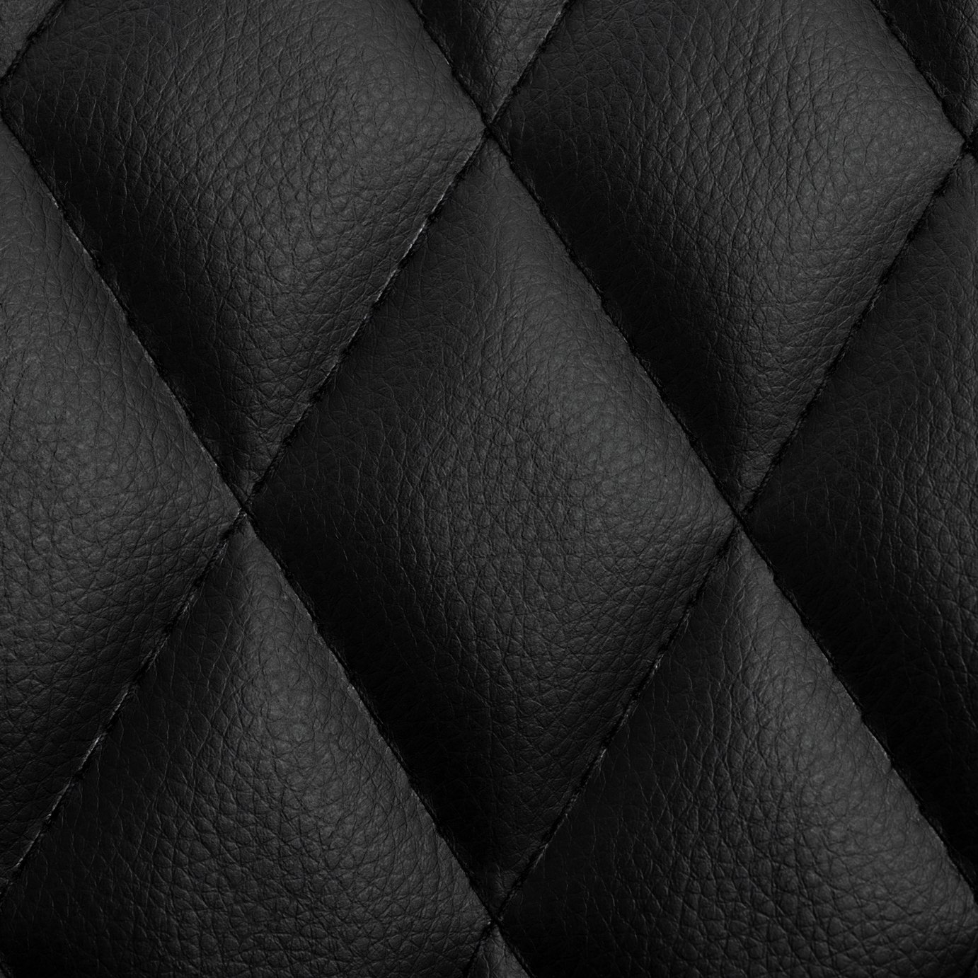 Sorel Faux Leather Office Chair - Black & Brown 4