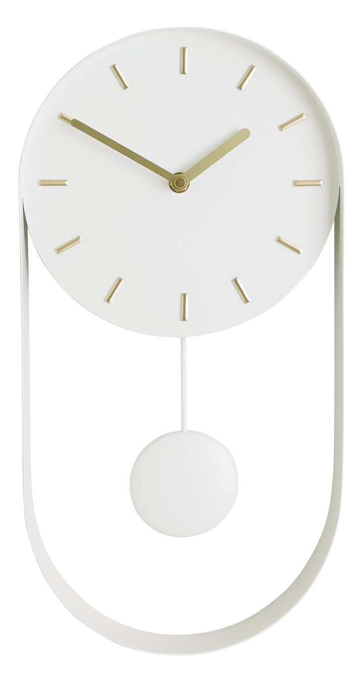 Habitat Metro Metal Pendulum Wall Clock Review