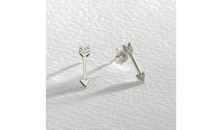 Argos silver stud on sale earrings