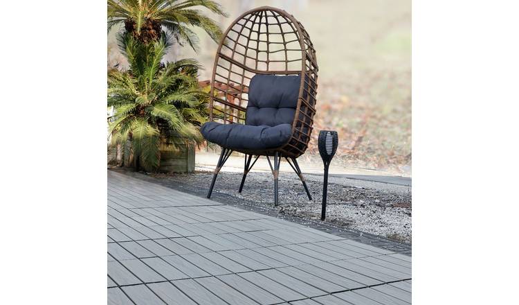 Workpro Decking Tiles  4 Pieces - Grey
