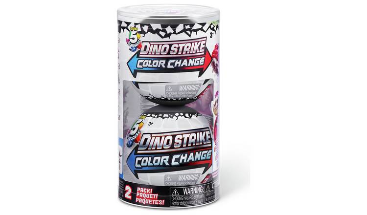 Zuru 5 Surprise Dino Strike Colour Change Tube- Pack of 2