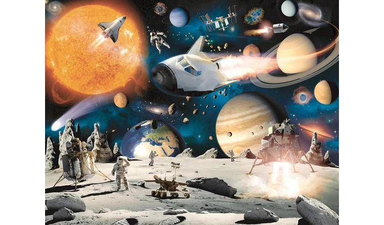 Walltastic Space Adventure Kids Wall Mural