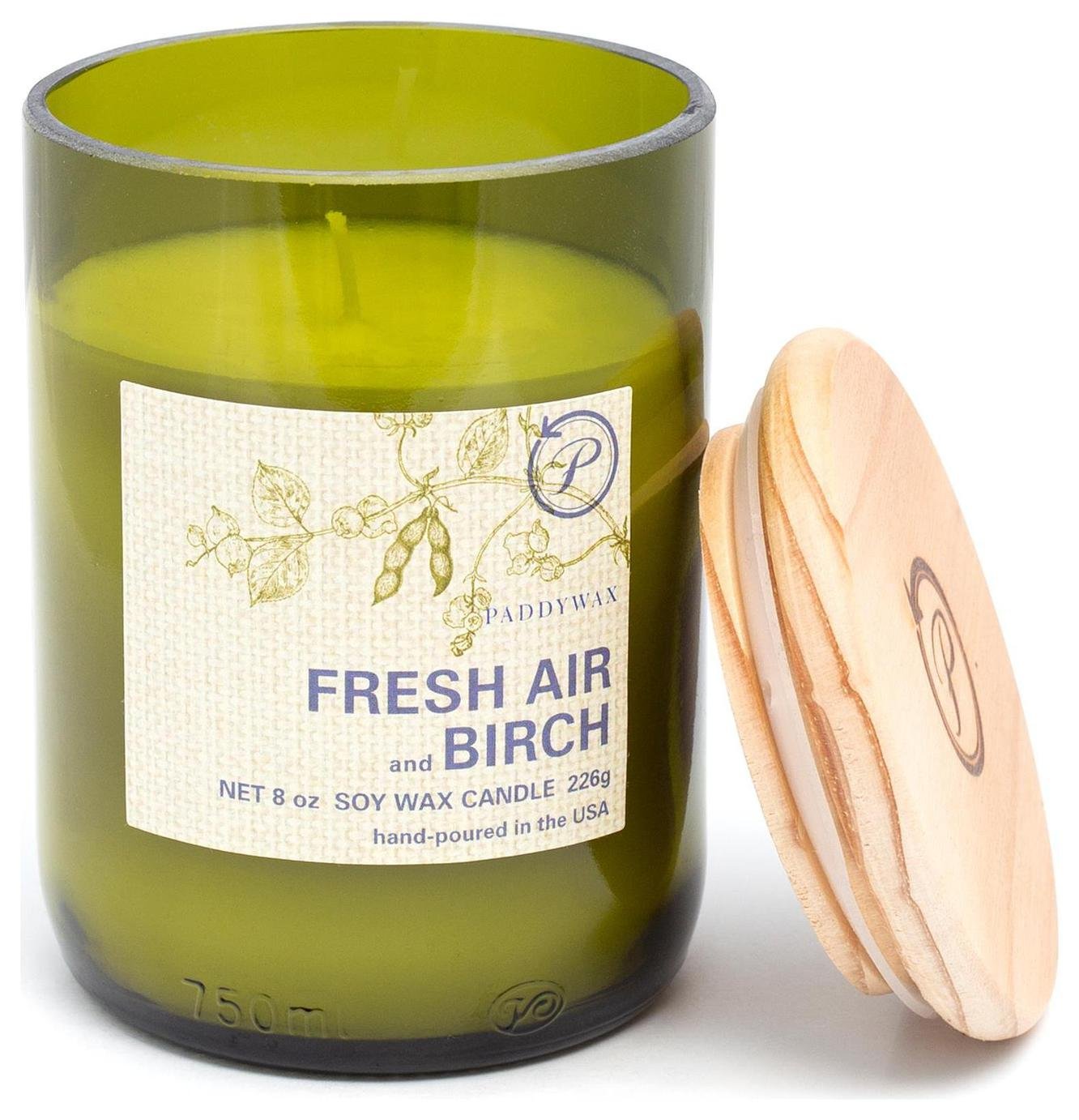 Paddywax Medium Jar Eco Candle - Fresh Air & Birch