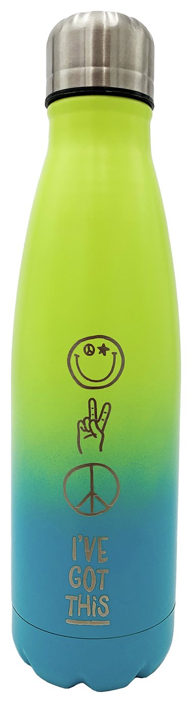 Young Minds Blue Stainless Steel Water Bottle - 500ml