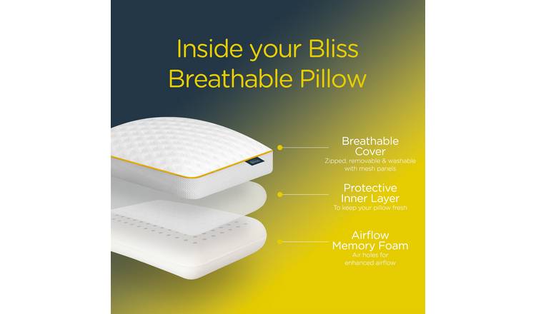 Snuggledown best sale breathable pillow