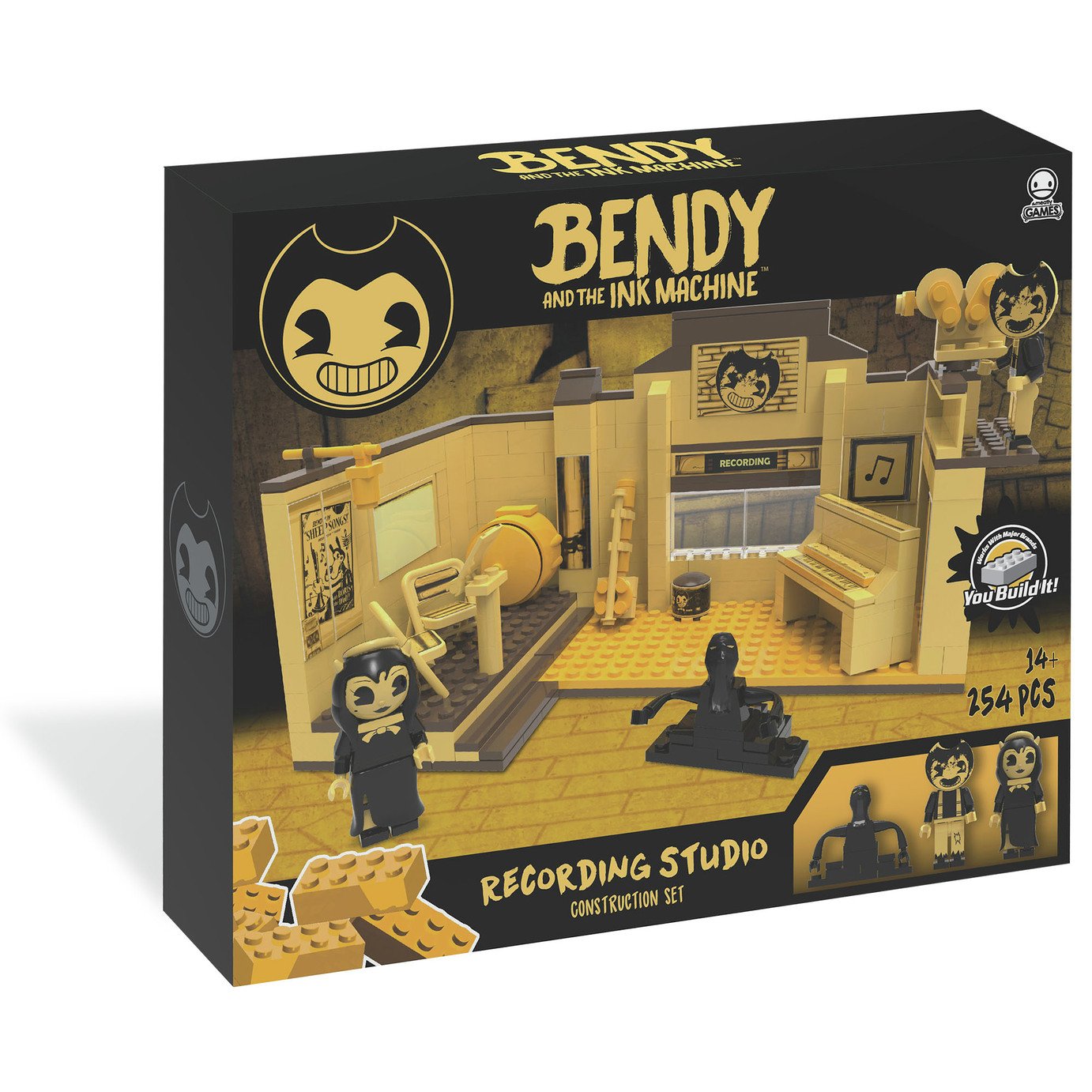 K'NEX Bendy Recording Studio Scene Set