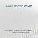 Buy Snuggledown Bliss Cotton Touch Memory Foam Firm Pillow, Pillows