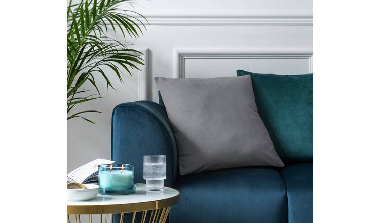 Argos store teal cushions