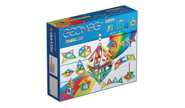 Geomag Rainbow Magnetic Construction Set - 32 Piece