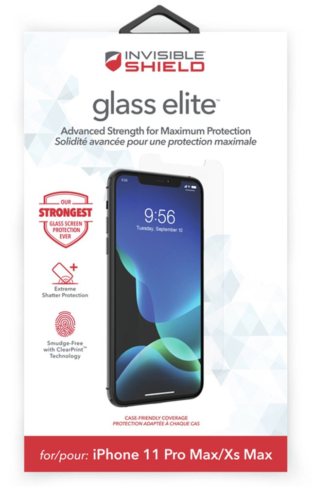 InvisibleShield Glass Elite iPhone XS Max/11 Pro Max Screen