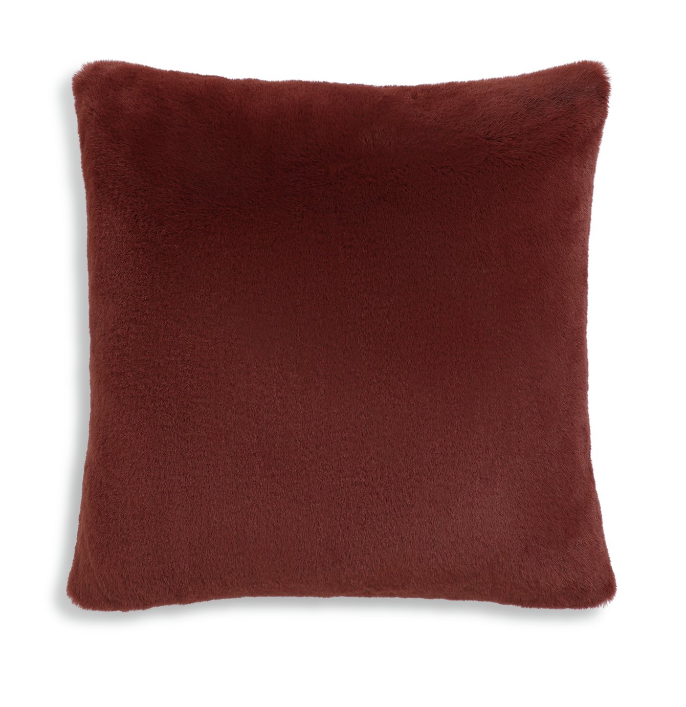 Habitat Textured Cushion Cover - Burnt Orange - 43X43cm