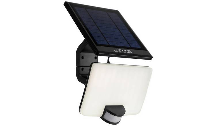 Luceco 11W PIR Guardian Solar Floodlights