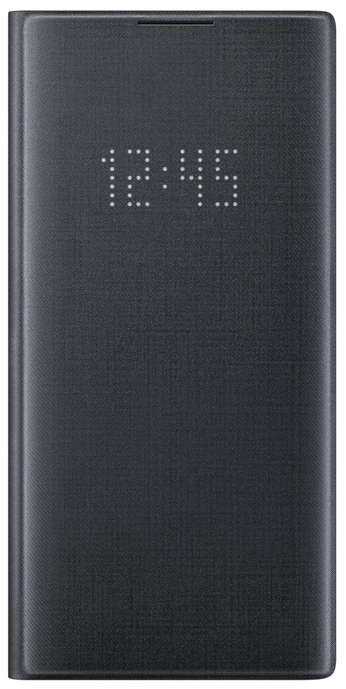 Samsung LED View Galaxy Note 10  Phone Case - Black