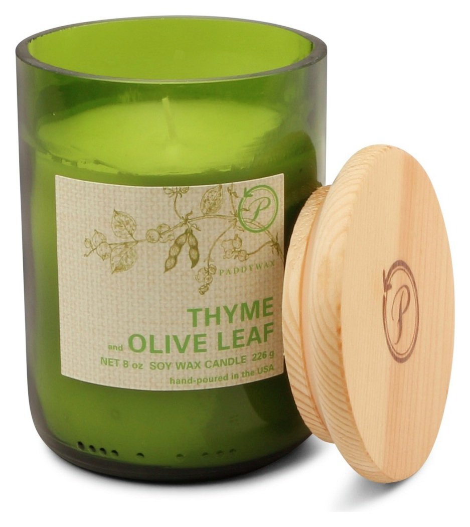Paddywax Medium Jar Eco Candle - Thyme & Olive Leaf