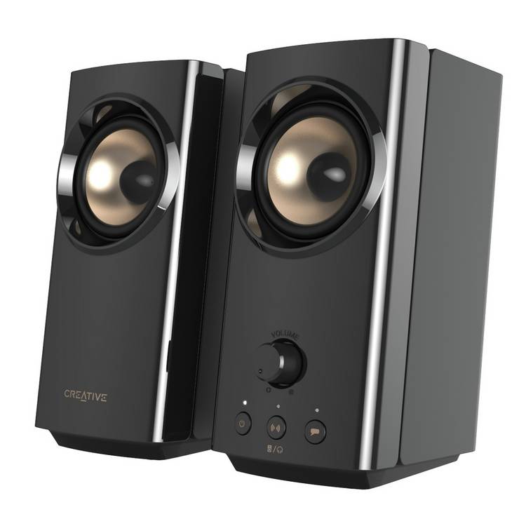 Creative T60 2.0 Compact Hi-Fi Desktop Speakers 0