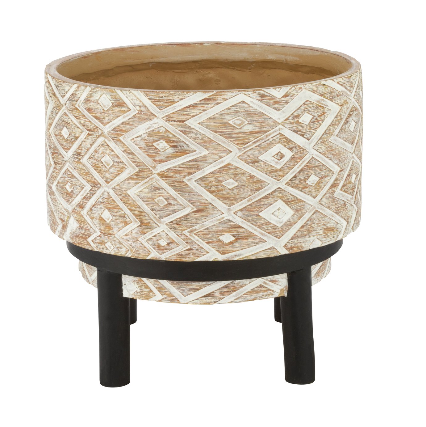 Argos Home Giant Wooden Effect Plant Pot with Stand Reviews Updated