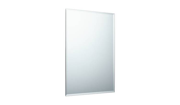 Buy Argos Home Frameless Rectangular Wall Mirror 30x45cm