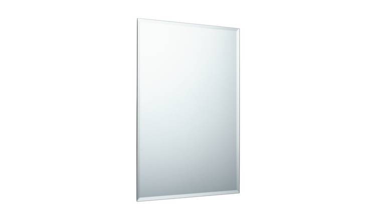 Argos Home Frameless Rectangular Wall Mirror - 30x45cm 
