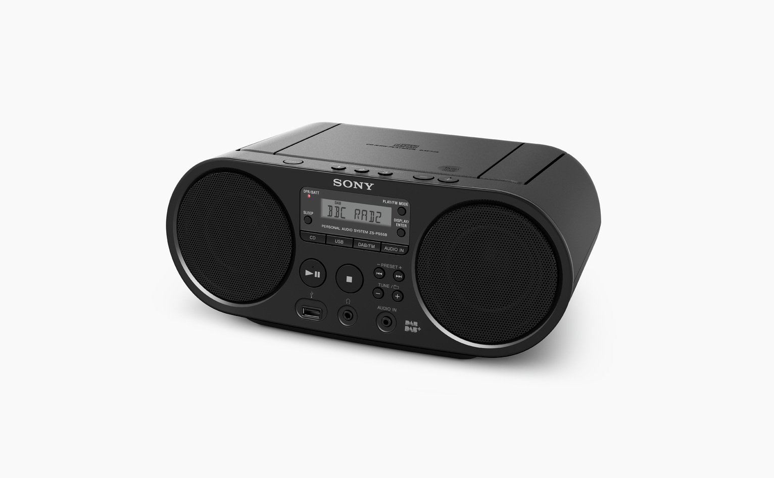 Sony ZS-PS55B CD Boombox with DAB and FM Radio Review