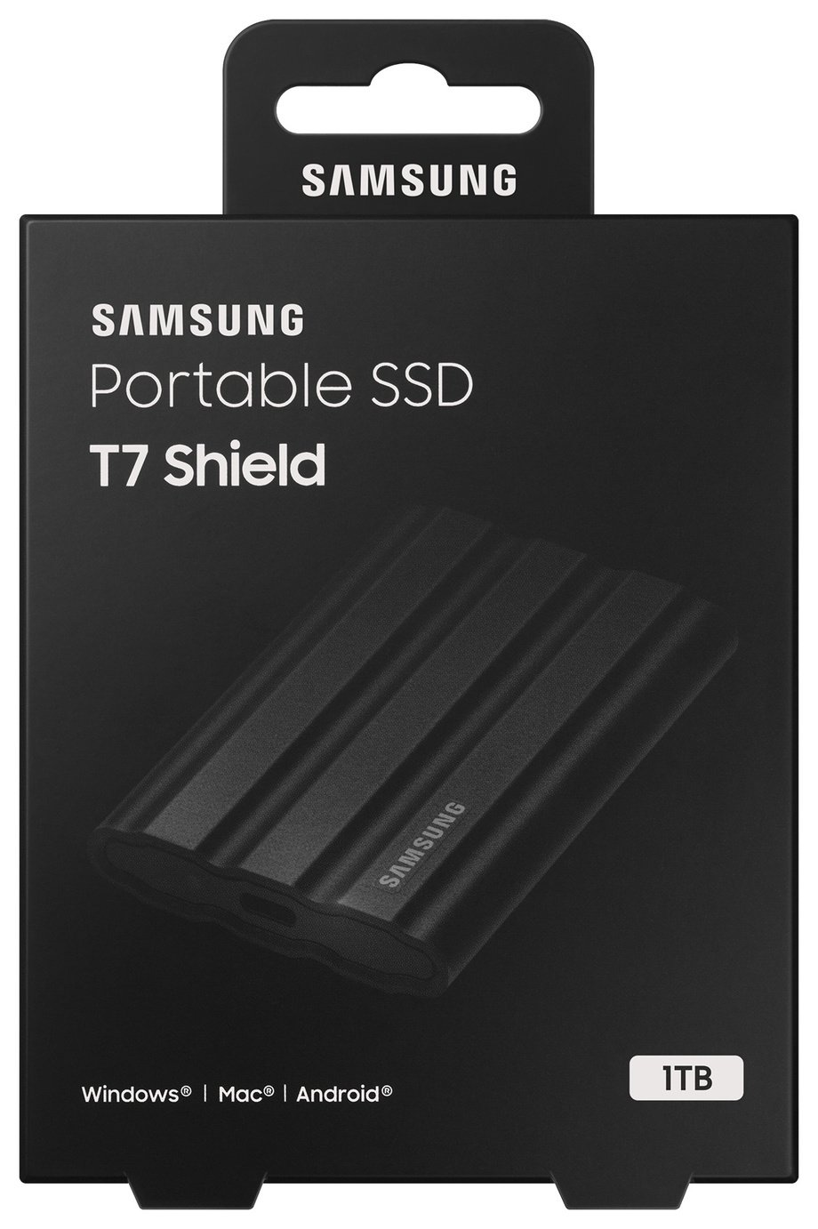 Samsung サムスン T7 Shield 1TB 外付け ポータブル SSD Buy Samsung T7 Shield USB 3.2 1TB Portable SSD - Black | External