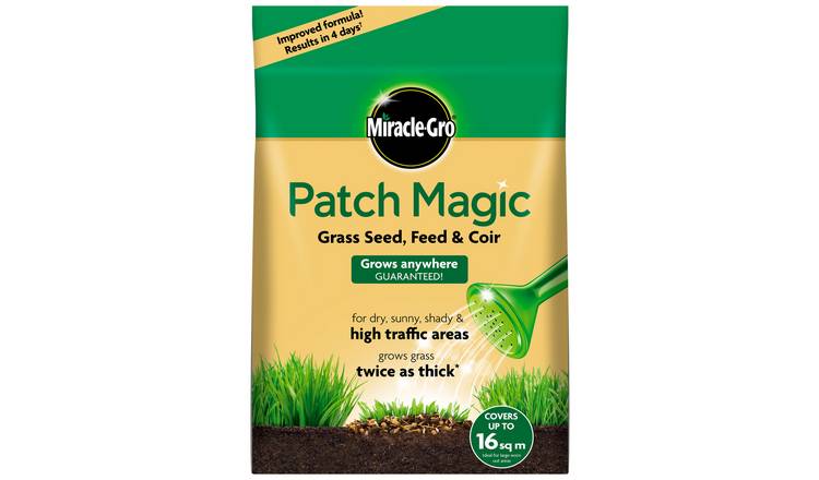 Miracle-Gro Patch Magic Grass Seed, Feed and Coir