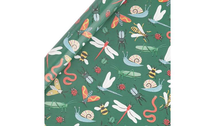 Buy Argos Home 3 Piece Bugs & Adventure Wrapping Paper Set-3m | Gift  wrapping | Argos
