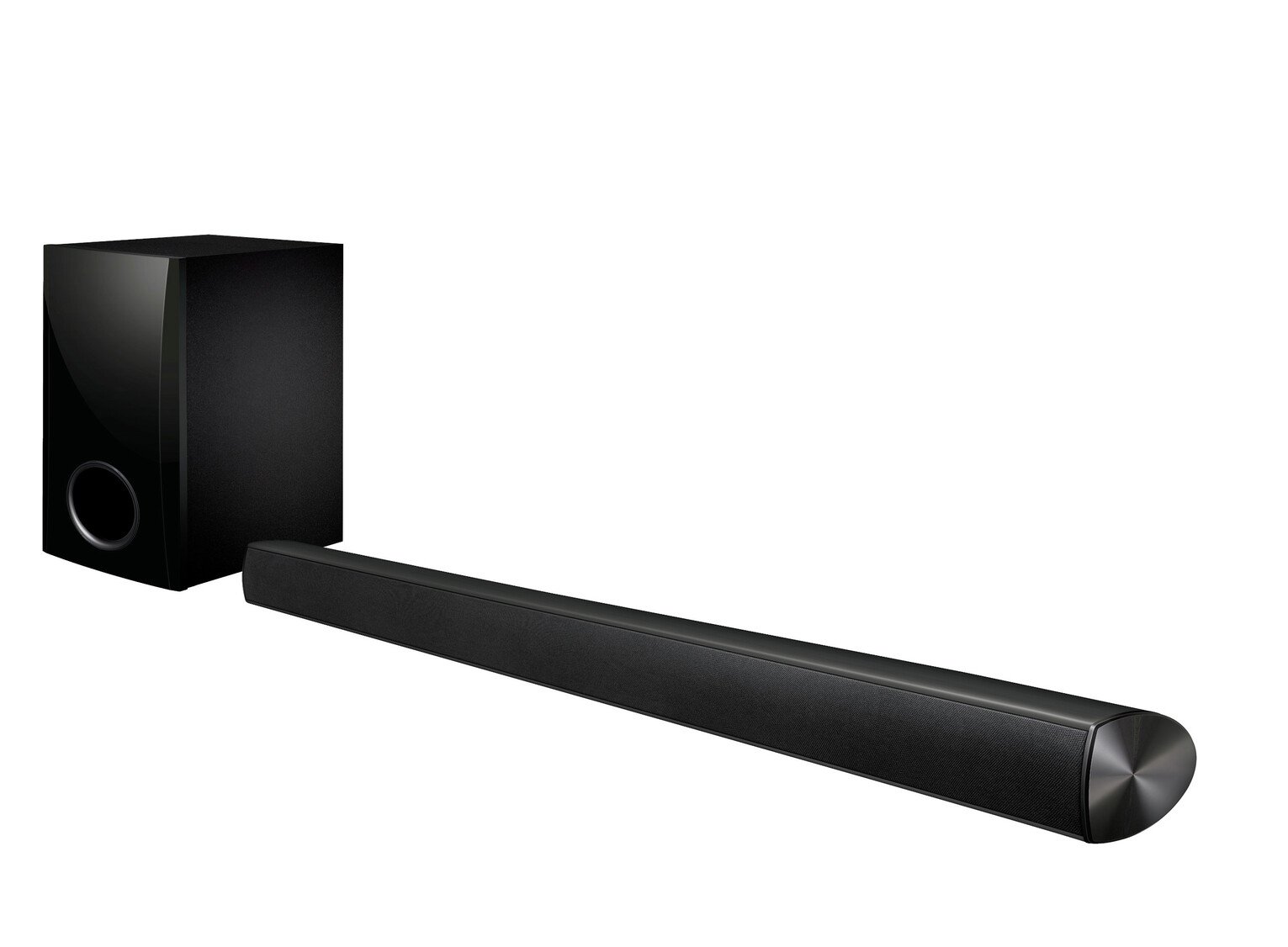 LG SH2 2.1Ch 100W Bluetooth Sound Bar with Subwoofer - Black