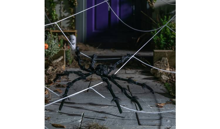 Argos Home Halloween Large Outdoor Web & Spider Decoration