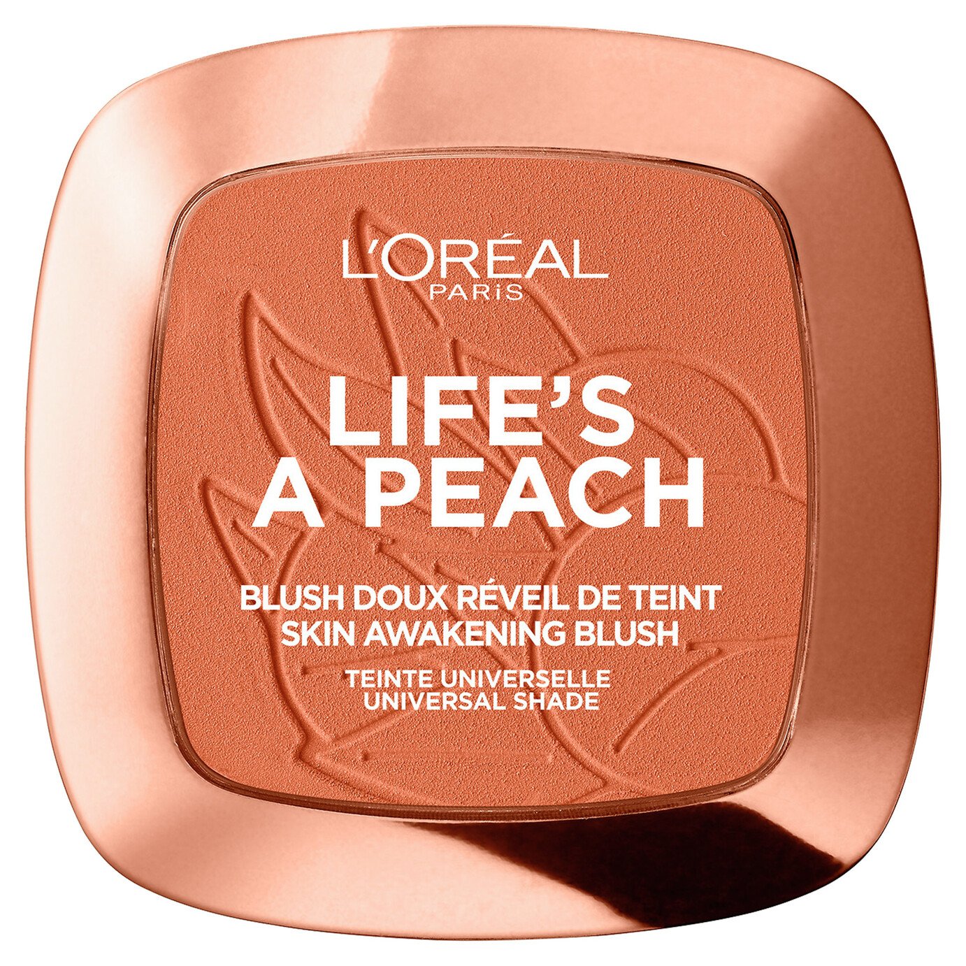 L'Oreal Woke Up Like This Embellishing Blush - Peach 01