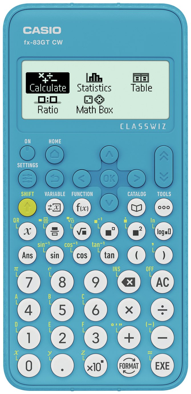 Casio FX-83GTCW Scientific Calculator - Blue