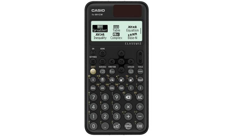 Casio calculator outlet watch argos