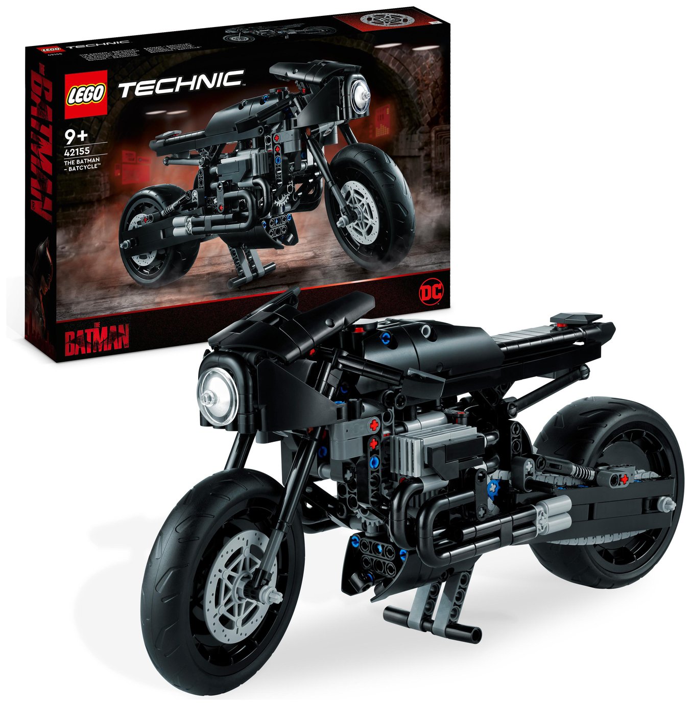 LEGO Technic THE BATMAN  BATCYCLE Motorbike Model Toy 42155
