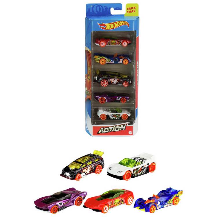 Hot Wheels Cars 5-Pack Vehicle Assortment 0