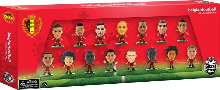 SoccerStarz Belgium 15 Team Figurine Pack