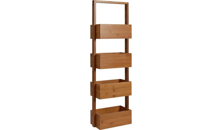 Buy Argos Home Freestanding Bathroom Storage Caddy Bamboo Freestanding Bathroom Cabinets Argos