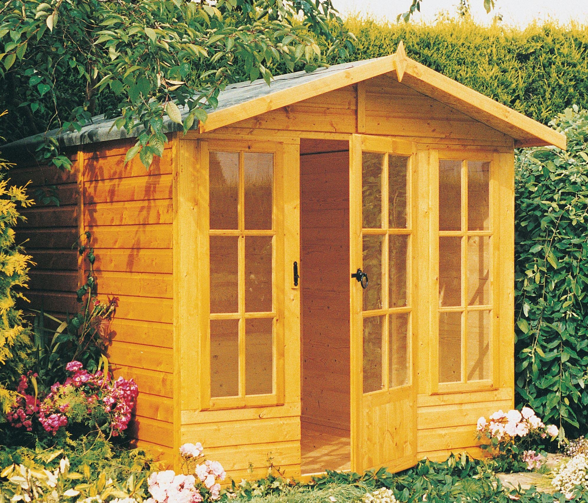 Homewood Chatsworth Wooden Summerhouse 7 x 7ft. Review