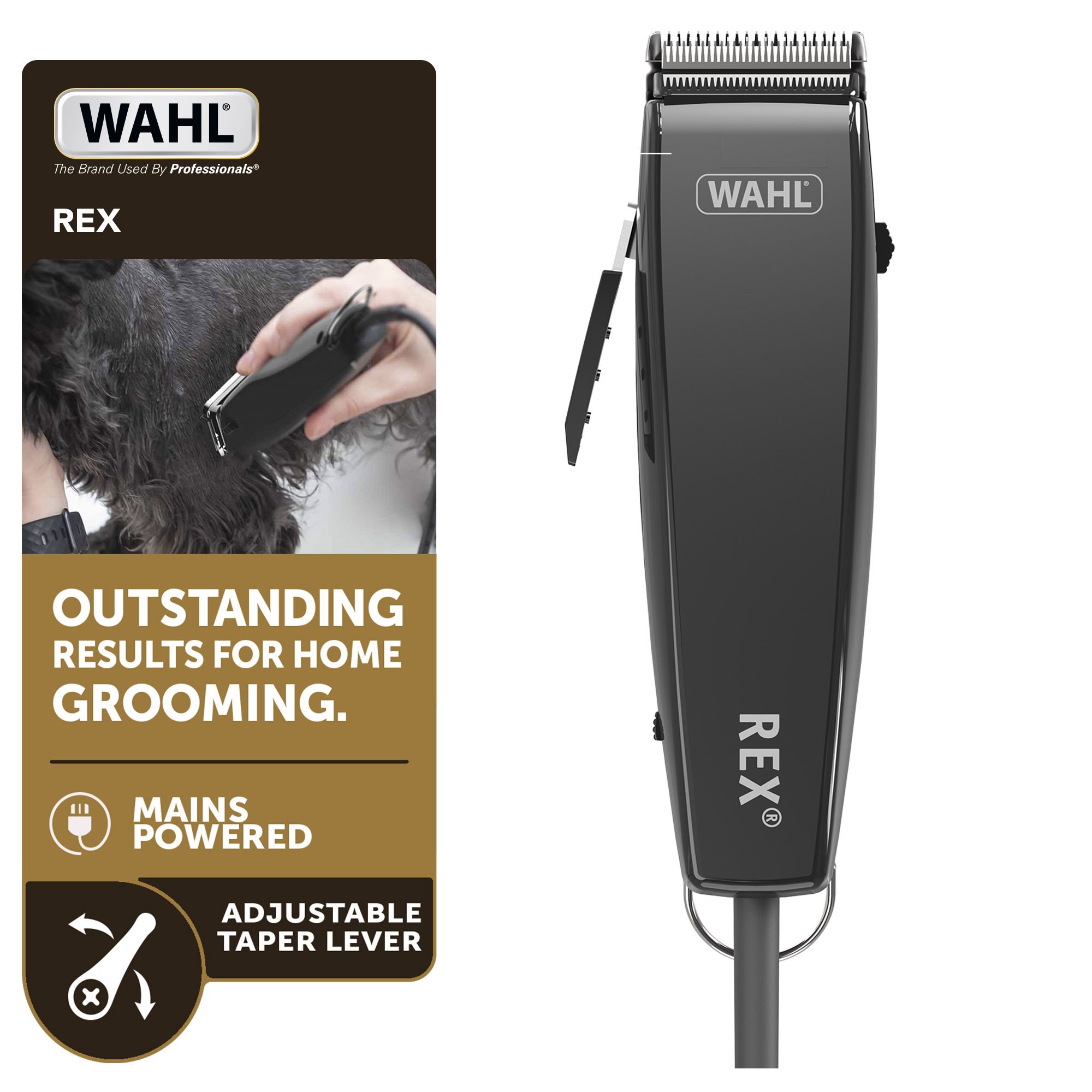 Wahl Rex Corded Dog Clipper Kit