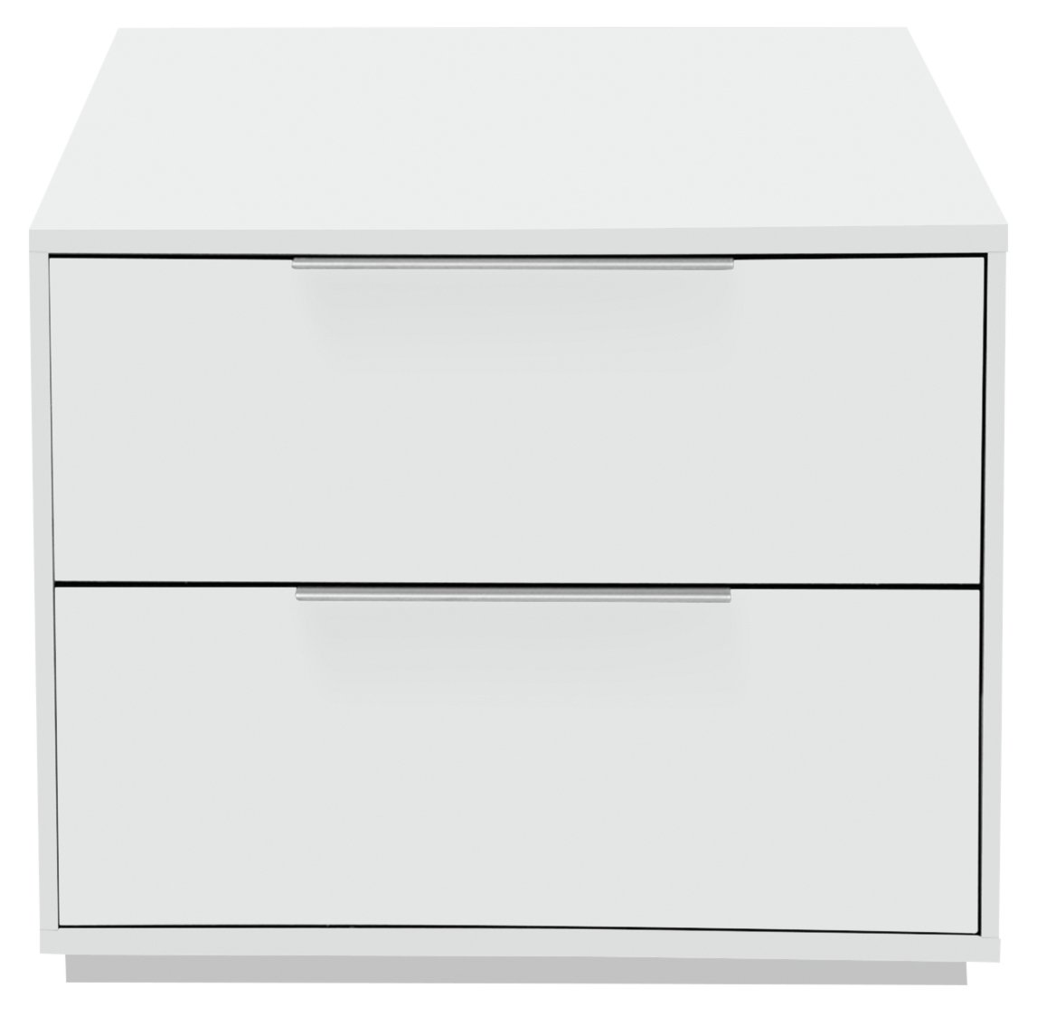 Argos Home Bergen 2 Drawer Bedside Chest - White