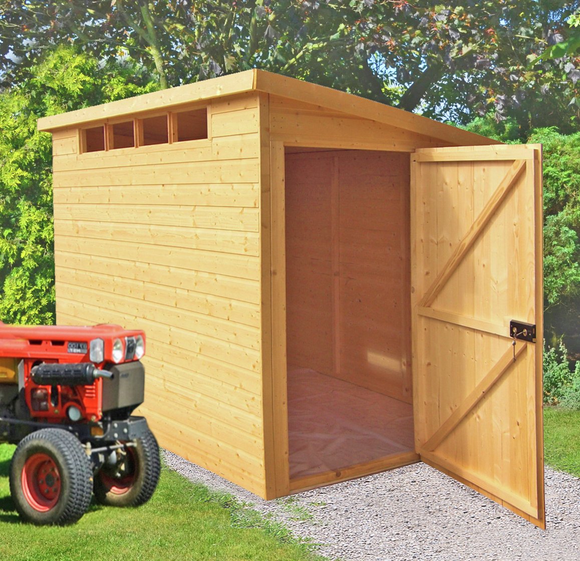 Homewood Wooden 8 x 6ft Shiplap Security Shed Reviews