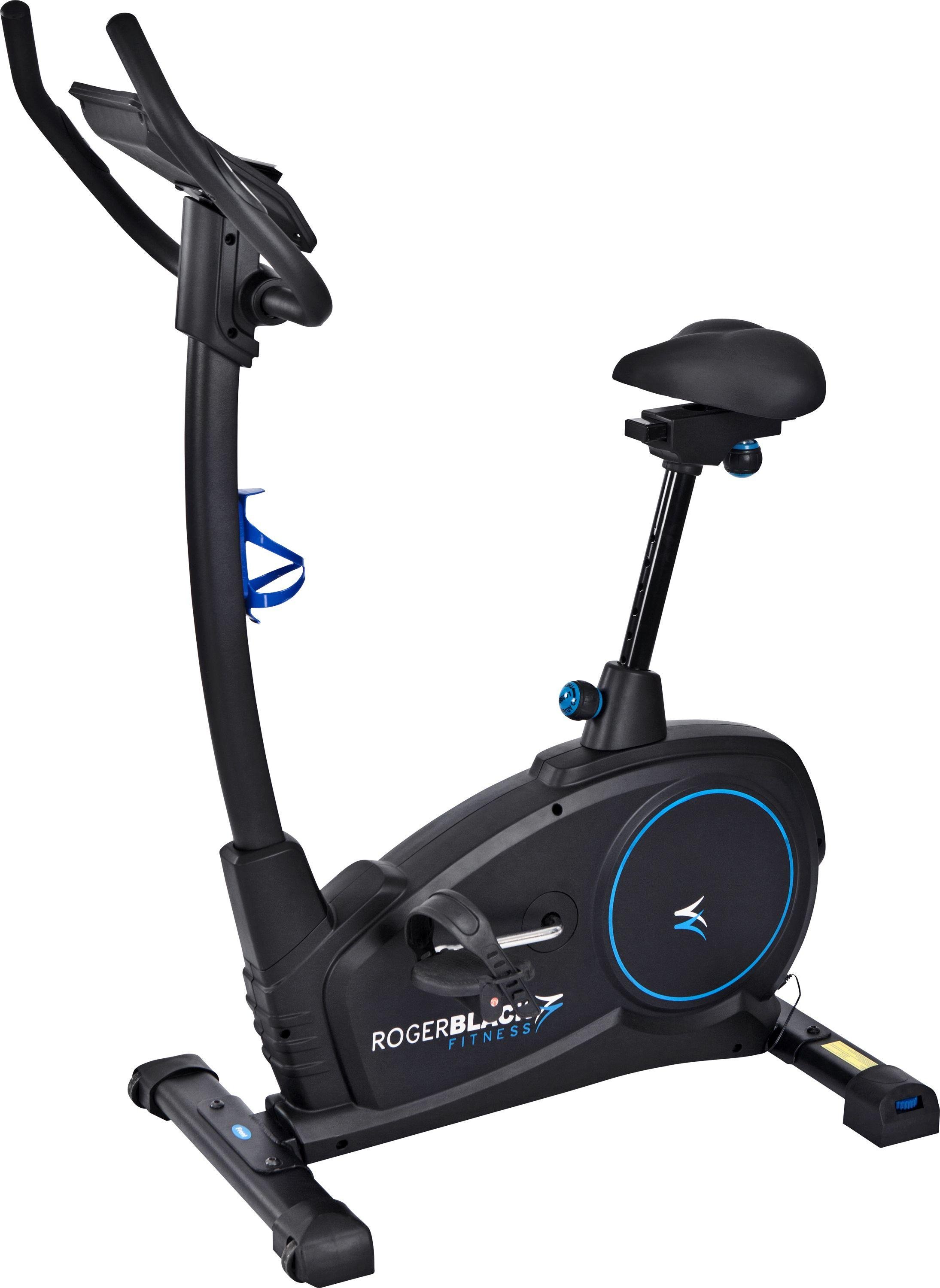 roger black exercise bike display