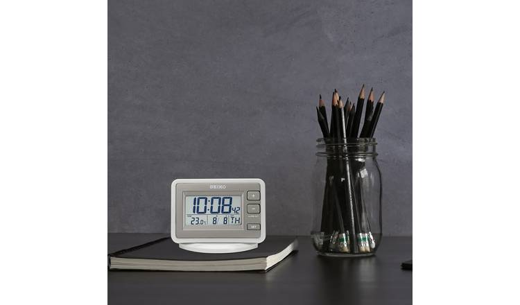Seiko LCD Alarm Clock