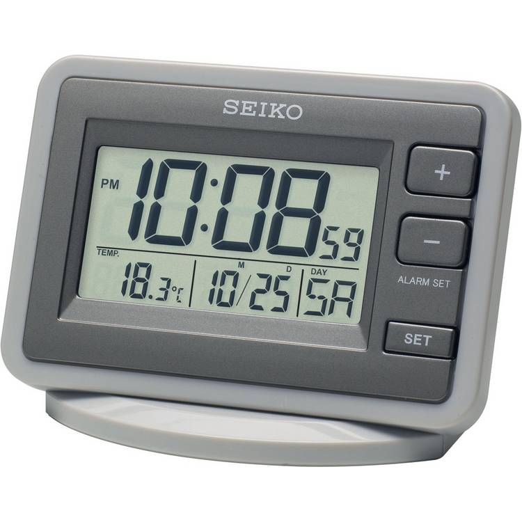 Seiko LCD Alarm Clock 0