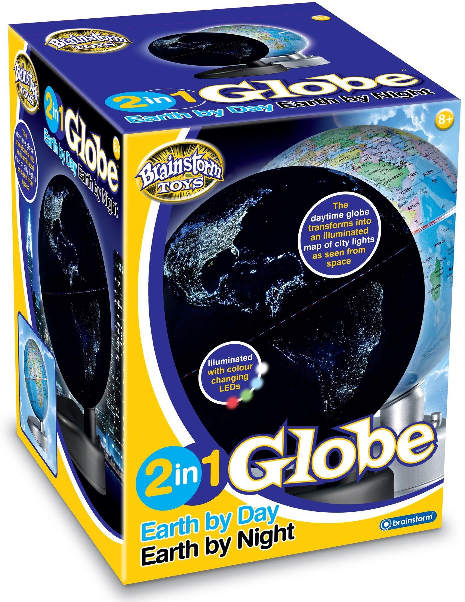 Brainstorm Toys 2 in 1 Globe Earth by Day/Earth by Night. review