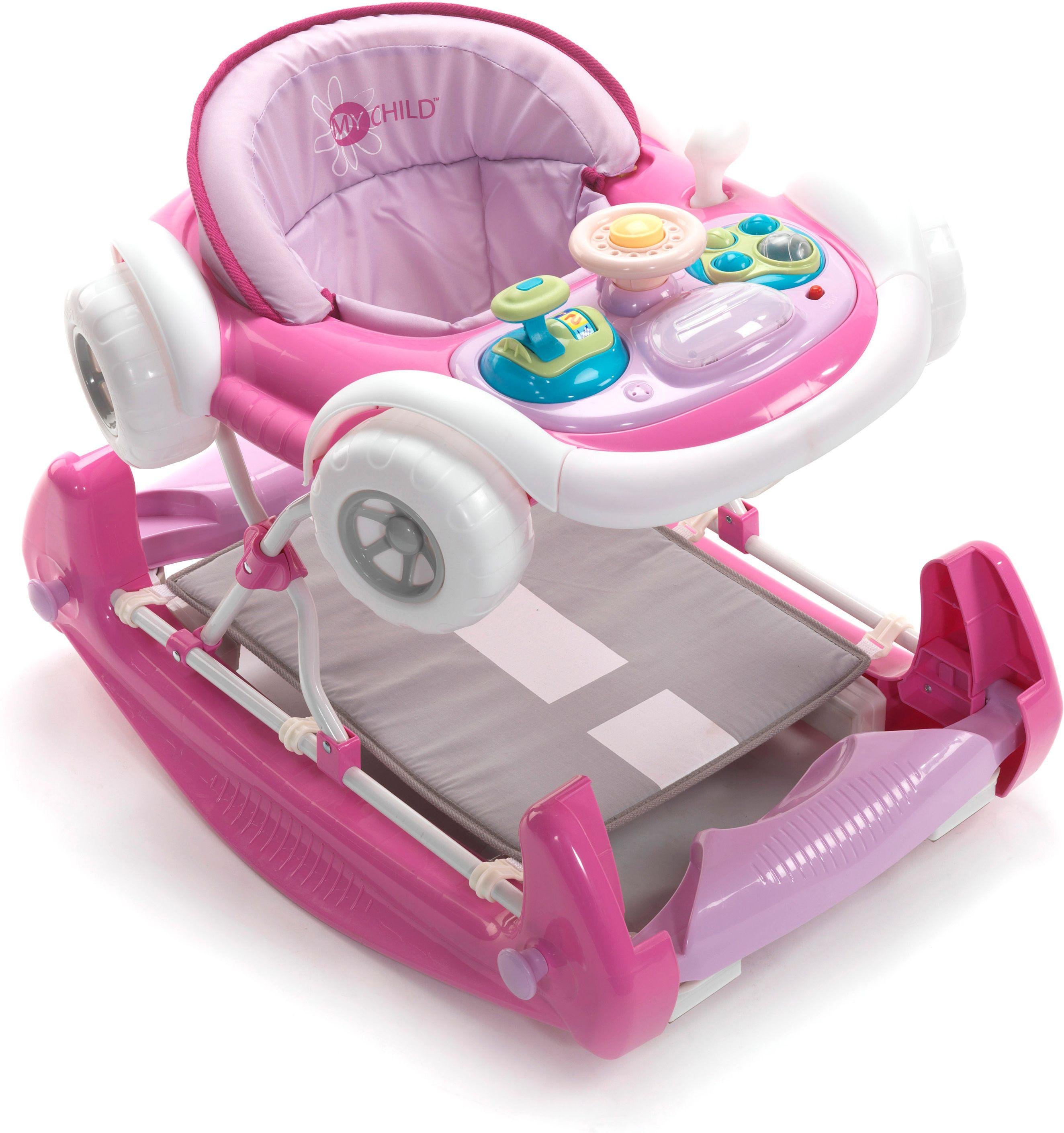 MyChild Coupe 2 In 1 Baby Walker - Pink