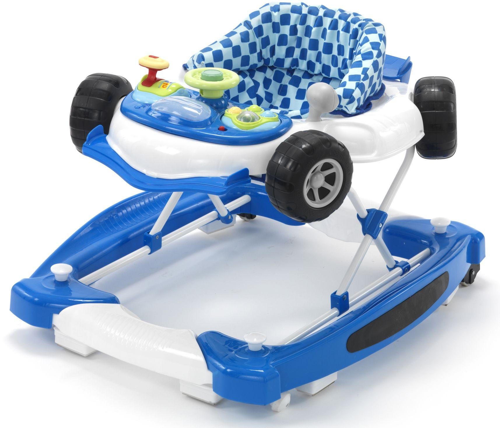 f1 baby walker blue